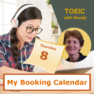 Book a TOEIC Prep class with Wendy